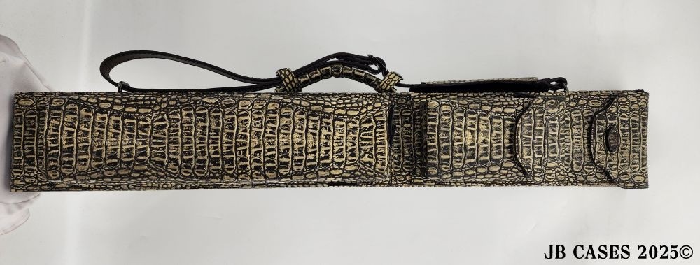 2x4 Leather Mason Case "Sandstone Gator"