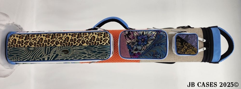 3x6 SOLO Edition Case Light Blue and Textured Orange