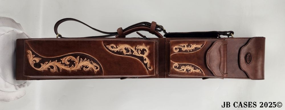 3x6 Saddle Leather Mason Case