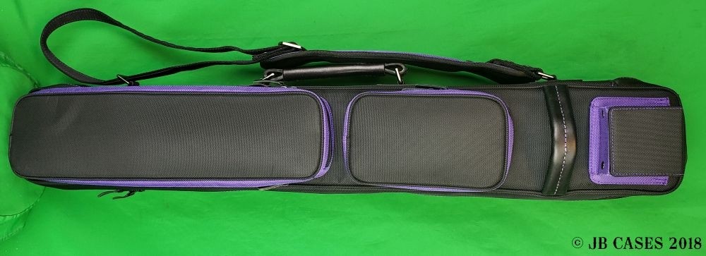 3X6 Black Butterfly Case with Purple Pocket Sides