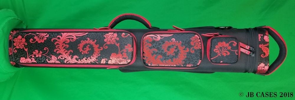 2x5/3x4 Black Asian Zing "Red Vine" Ultimate Rugged Case