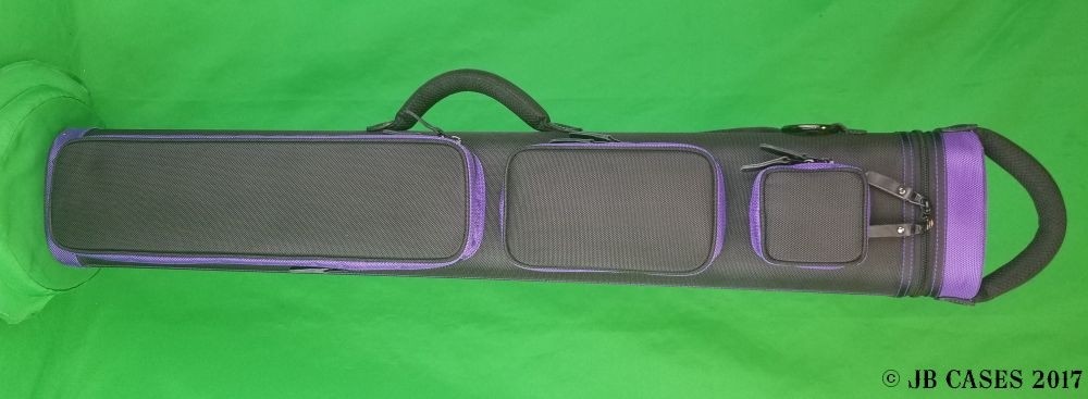 3x6 Black Ultimate Rugged with Purple Accents