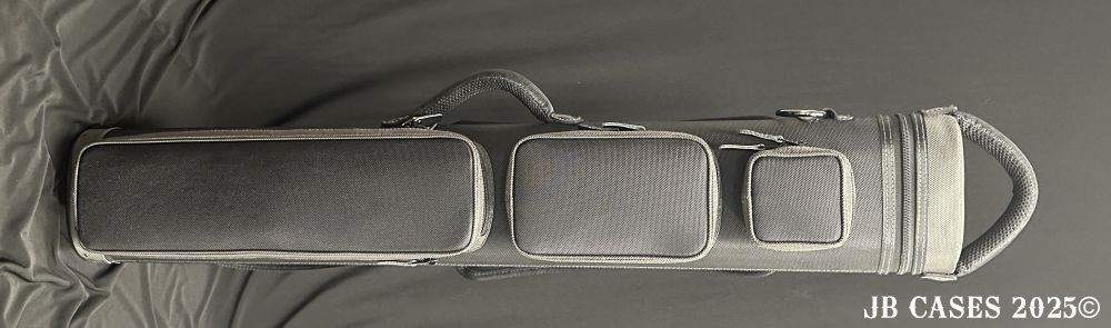 3x6 Black Ultimate Rugged with Slate Gray Pocket Sides