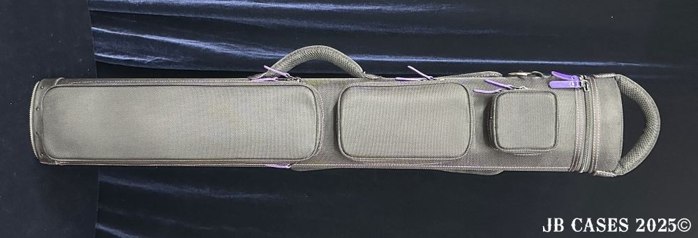 2x5/3x4 Black Ultimate Rugged Purple Stitching