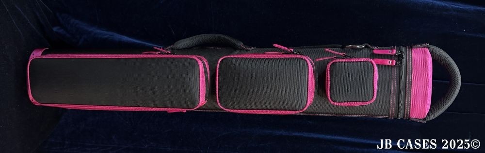 2x5/3x4 Black Ultimate Rugged with Hot Pink Pocket Sides