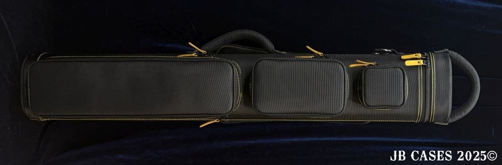 2x5/3x4 Black Ultimate Rugged with Yellow Stitching