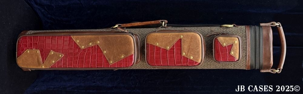 3x6 Ultimate Hybrid "Vintage Red Croc"