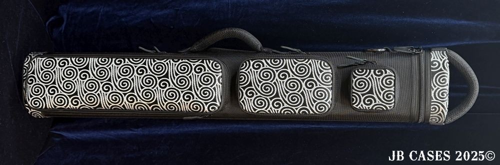 3x6 Asian Zing "Silver Swirls" Ultimate Rugged Case