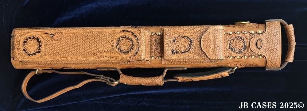 2x4 Left-Handed Tooling Leather Case