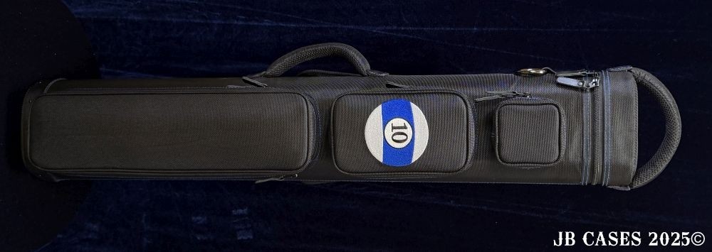 4x8 Black Ultimate Rugged with 10 Ball Embroidery