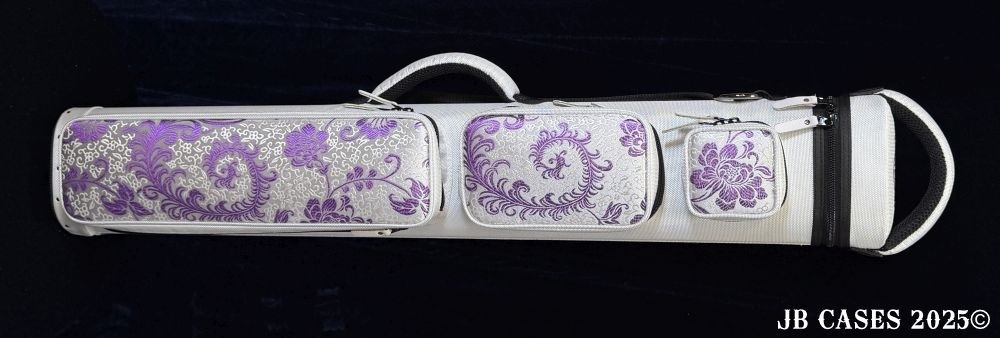 3x6 White and Purple Asian Zing Ultimate Rugged Case