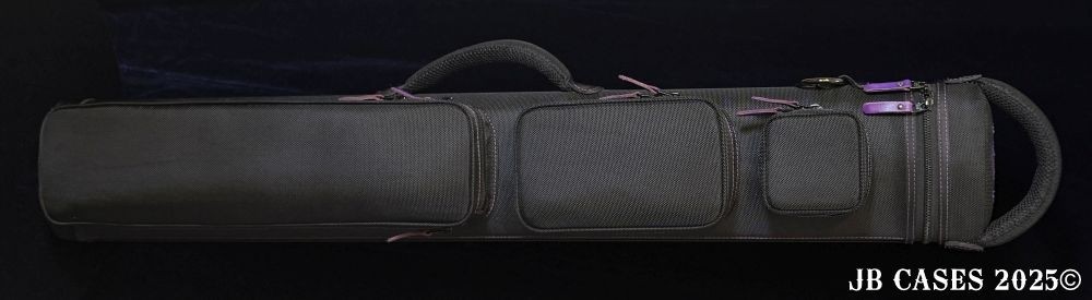 2x5/3x4 Black Ultimate Rugged Purple Stitching