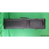 12x24 Black Butterfly Case with Red Stitching