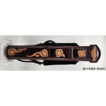 3x6 Leather With Flower Tooling