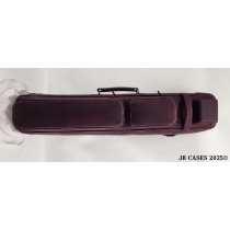 4x8 Maroon Napa Oil Tan Leather Butterfly