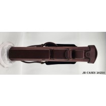 3x6 Brown Nappa Leather Case