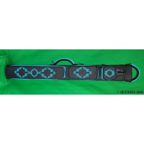 2x3 Black Ultimate Rugged with Teal KB Embroidery