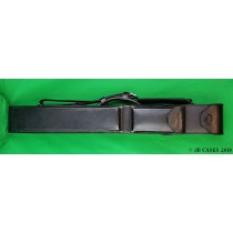 2x4 Black Leather Mason Case