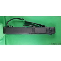 2x4 Black Nylon Butterfly with Light Blue Stitching