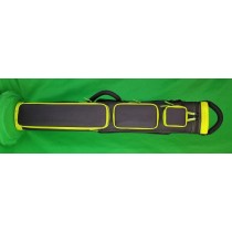 2x5/3x4 Black Ultimate Rugged with Lime Green Pocket Sides and Stitching/Zipper Pulls