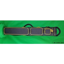 2x5/3x4 Black Ultimate Rugged with Yellow Piping and Stitching