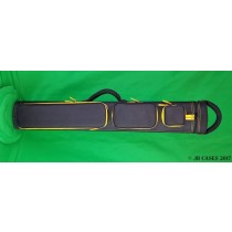 2x5/3x4 Black Ultimate Rugged with Yellow Pocket Sides and Stitching