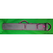 2x5/3x4 Slate Grey Ultimate Rugged with Hot Pink Piping