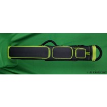 3x6 Black Ultimate Rugged with Lime Green Pocket Sides and Piping