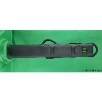 3x6 Black Ultimate Rugged with Hunter Green Stitching and Ball Holder