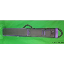 3x6 Black Ultimate Rugged with Purple Accents