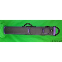 3x6 Black Ultimate Rugged with Purple Pocket Sides