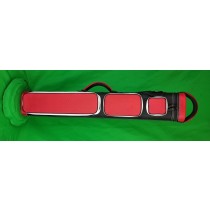 3x6 Black and Red Ultimate Rugged with White Pocket Sides