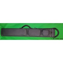 3x6 Black Ultimate Rugged with White Stitching