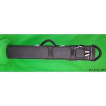 3x6 Black Ultimate Rugged with White Stitching and Pocket Tray