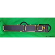 3x6 Black Ultimate Rugged with Yellow Pocket Piping and Stitching