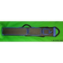 3x6 Black Ultimate Rugged with Blue Pockets Sides