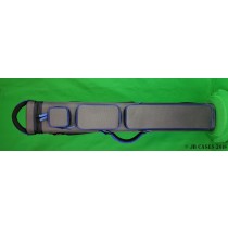 3x6 Slate Grey Ultimate Rugged with Blue Piping and Zipper Pulls