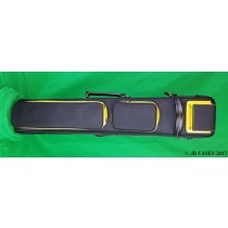 4x8 Black Nylon Butterfly with Yellow Pocket Sides