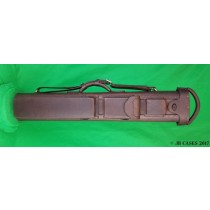 4x8 Brown Leather Case