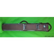 4x8 Black Ultimate Rugged with Light Blue Pocket Sides and Stitching