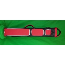 4x8 Black and Red Ultimate Rugged with White Pocket Sides