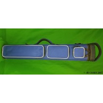 4x8 Blue Ultimate Rugged with Black Accents and White Piping