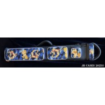 3x6 Asian Zing "Cloudborne" White Piping Ultimate Rugged Case
