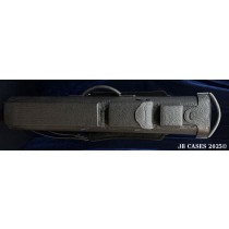 4x8 Black Nappa Leather Case