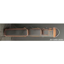 3X6 Black Ultimate Rugged With Burnt Orange Pocket Sides