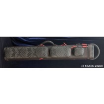 2x5/3x4 Asian Zing "Onyx Wave" Red Stitching Ultimate Rugged Case