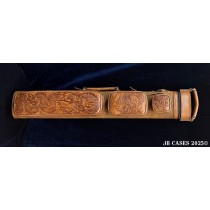 2x5/3x4 Veg Tan Leather "Sunglow Dragon"