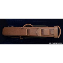 3x6 Brown Leather Case