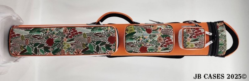 2x5/3x4 Asian Zing "Orange Botanica" Ultimate Rugged Case