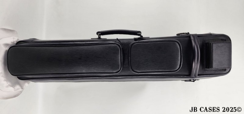 4x8 Black Embossing Leather Butterfly